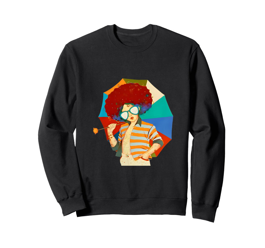 Funk Vibes 70S Disco Aesthetic Sweatshirt - Minimalist Print Men Women - T-Shirt, Sweatshirt, Hoodie