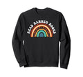 Read Banned Books Boho Rainbow Sweatshirt - Fun Novelty Design Unisex - T-Shirt, Sweatshirt, Hoodie