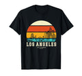 Los Angeles California Sunset Skyline T-Shirt - Novelty Apparel Unisex - T-Shirt, Sweatshirt, Hoodie