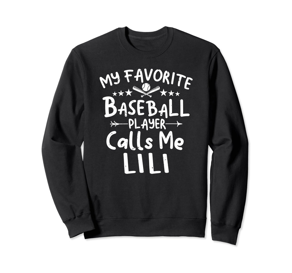 My Favorite Baseball Player Calls Sweatshirt - Aesthetic Graphic Men Women - T-Shirt, Sweatshirt, Hoodie