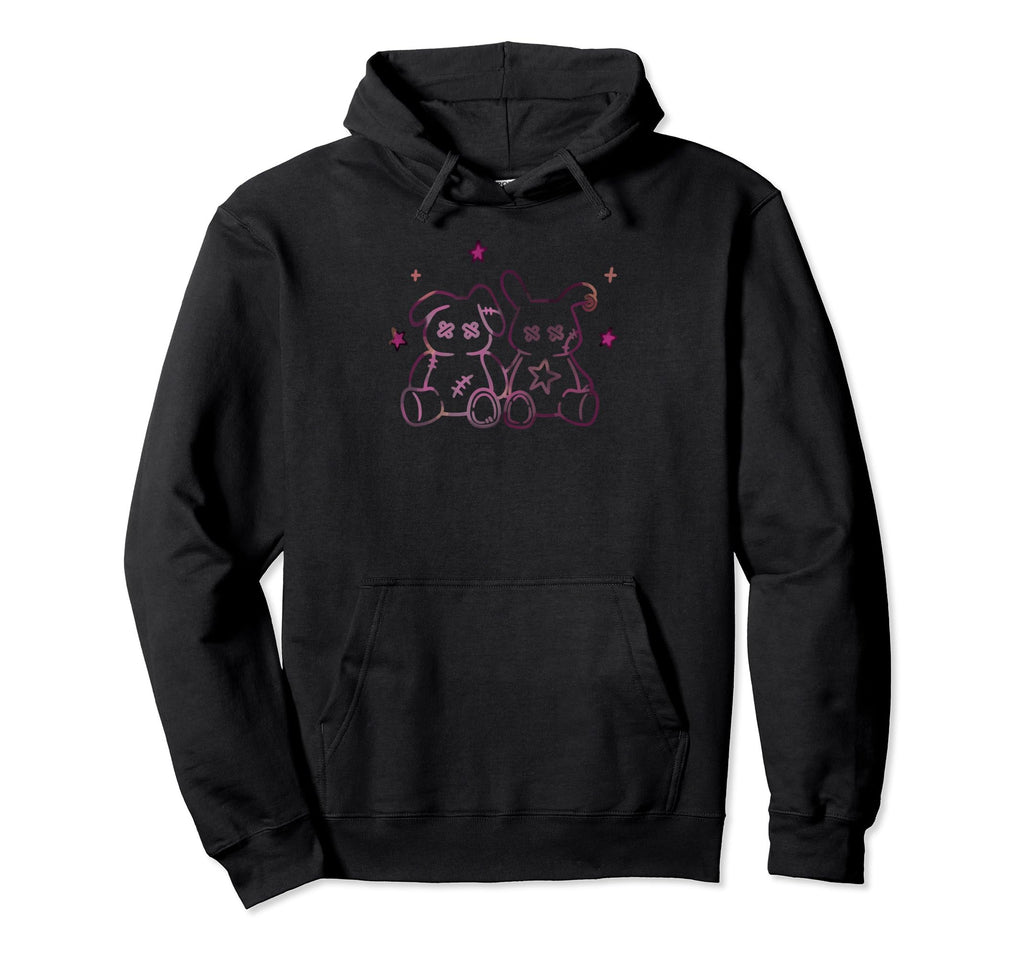 Harajuku Y2K Creepy Pastel Goth Doll Hoodie - Trendy Graphic for Adults - T-Shirt, Sweatshirt, Hoodie