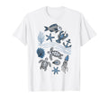 90S Fisherman Aesthetic Fish Beachy T-Shirt - Aesthetic Graphic Men Women - T-Shirt, Sweatshirt, Hoodie