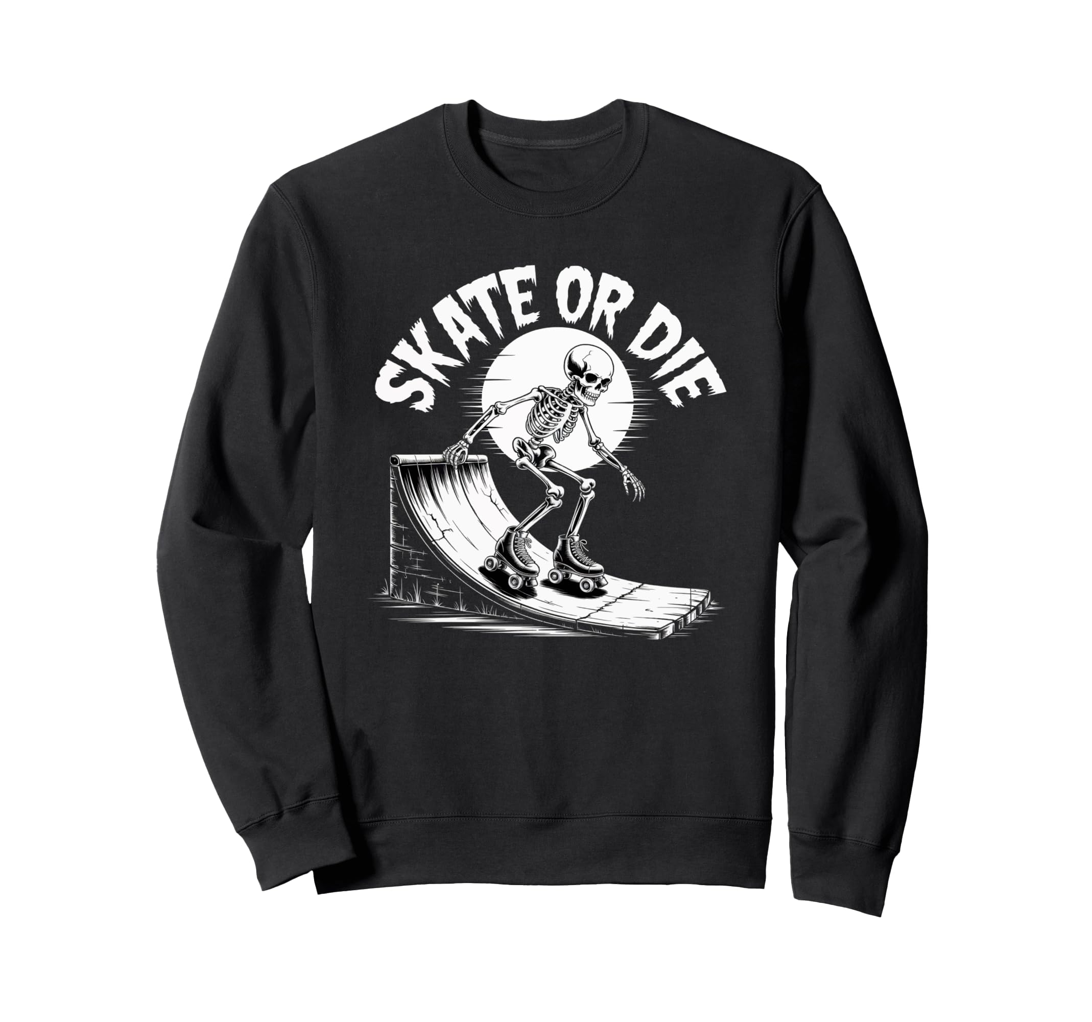 Roller Skate Roller Skating Halloween Sweatshirt - Custom Art Print Unisex - T-Shirt, Sweatshirt, Hoodie