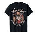 Wranglin Feral Children Cowboy Cat 90S T-Shirt - Aesthetic Graphic Unisex - T-Shirt, Sweatshirt, Hoodie