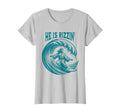 He Is Rizzin Christian Jesus Surfing T-Shirt - Unique Graphic for Adults - T-Shirt, Sweatshirt, Hoodie