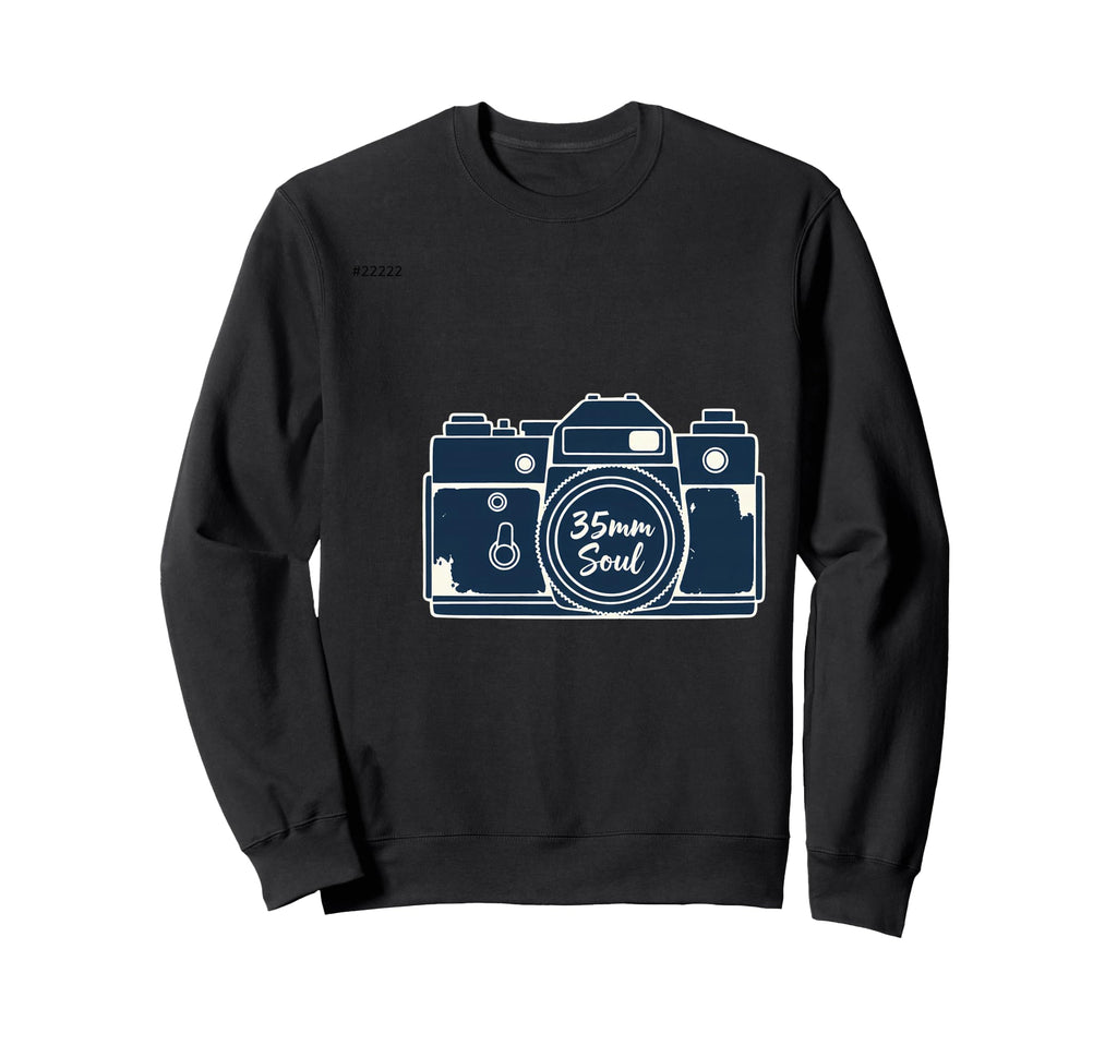 Camera 35Mm Soul Photography Gift Sweatshirt - Unique Graphic for Adults - T-Shirt, Sweatshirt, Hoodie