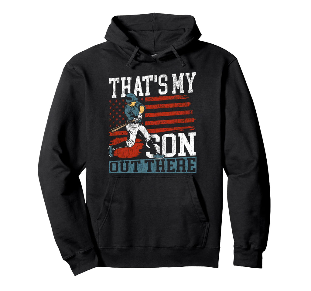 Baseball Fan Mom Mother Dad Father Son Hoodie - Custom Art Print Unisex - T-Shirt, Sweatshirt, Hoodie