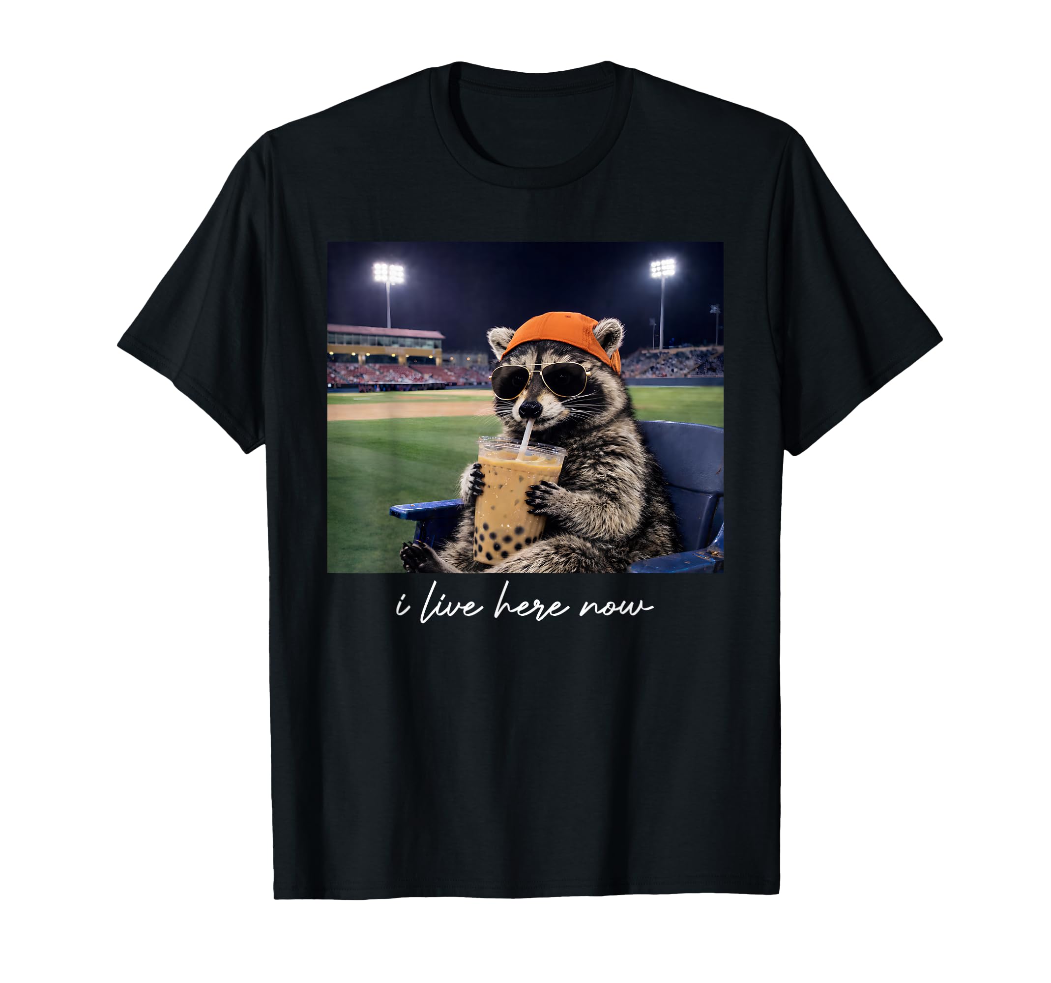 Racoon Baseball Only Baseball Mama T-Shirt - Graphic Print Men Women - T-Shirt, Sweatshirt, Hoodie