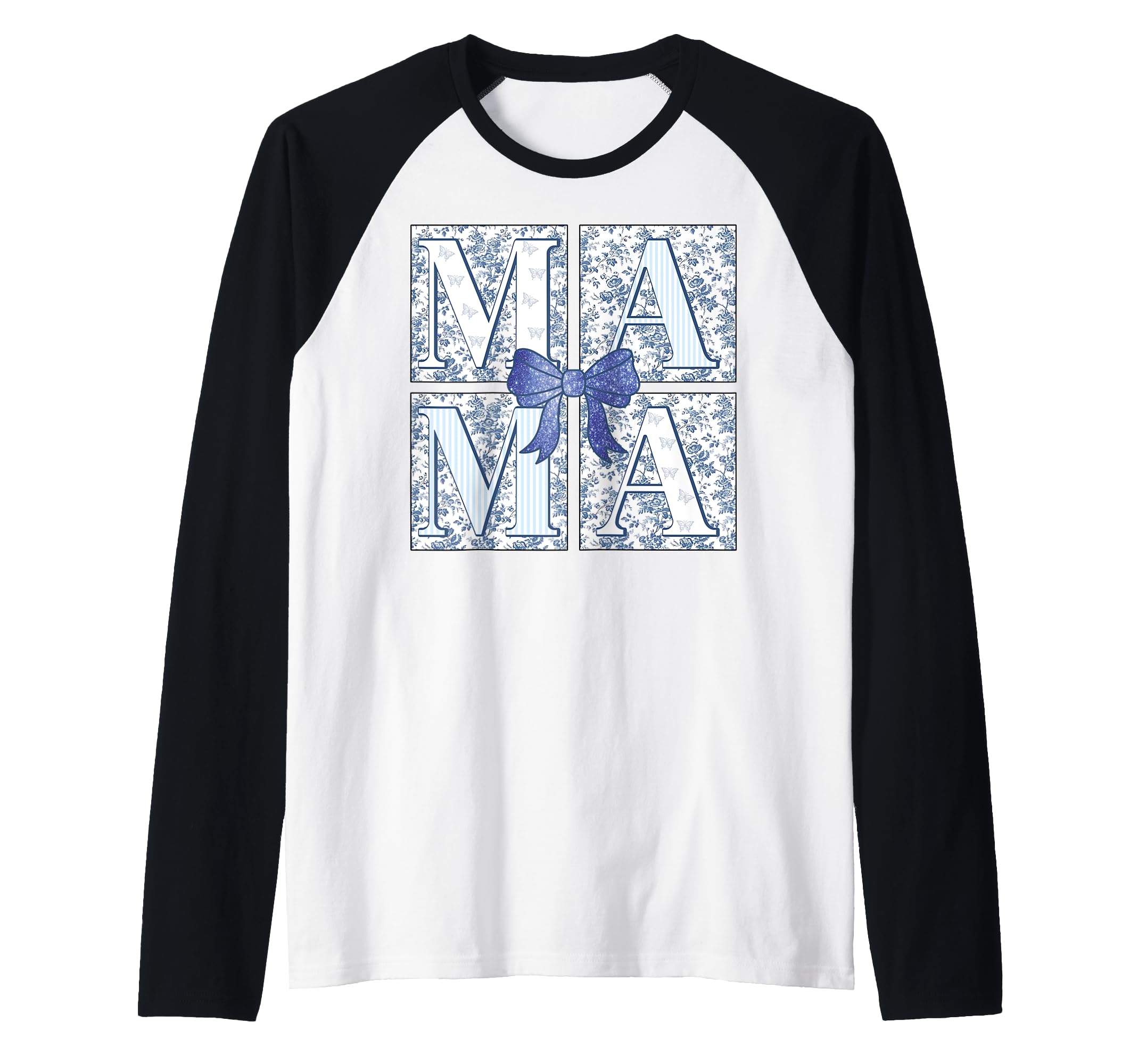 Mama Mother Mommy Mom Bow Ribbon Gift Sweatshirt - Minimalist Print Unisex - T-Shirt, Sweatshirt, Hoodie