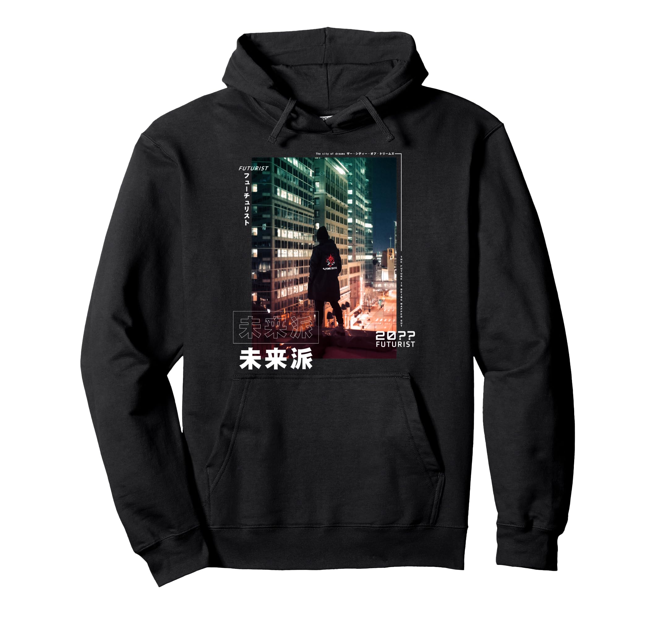 Japanese Vaporwave Futuristic Hoodie - Aesthetic Graphic for Adults - T-Shirt, Sweatshirt, Hoodie