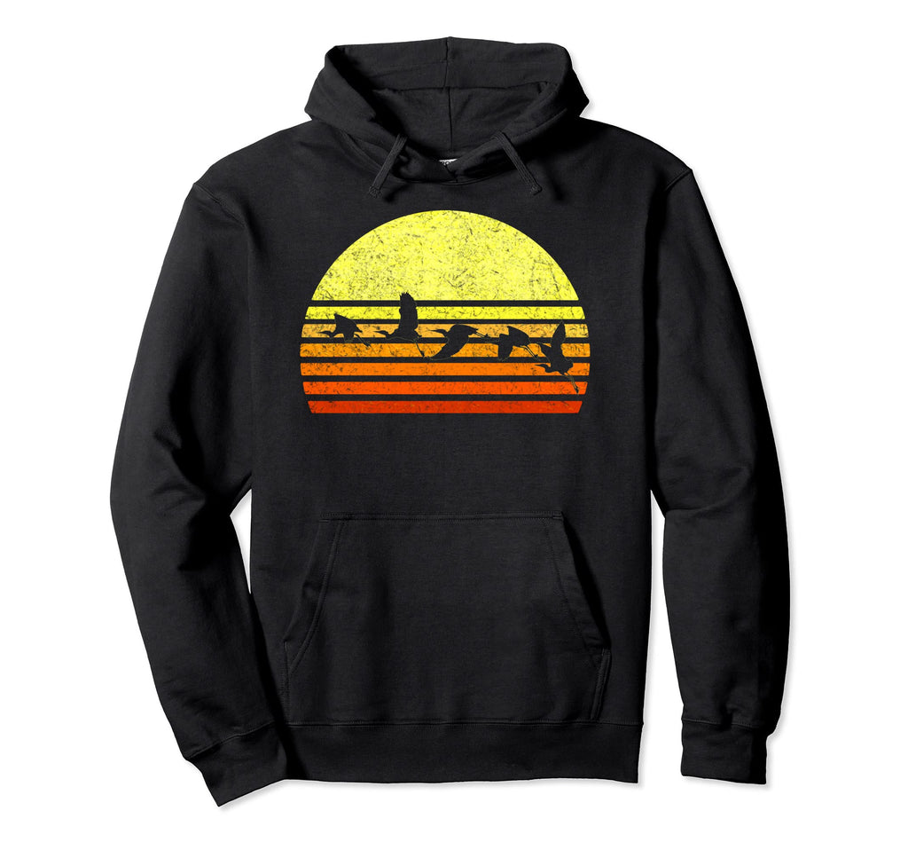 Great Blue Heron Bird Sunset Hoodie - Casual Everyday Wear Unisex - T-Shirt, Sweatshirt, Hoodie