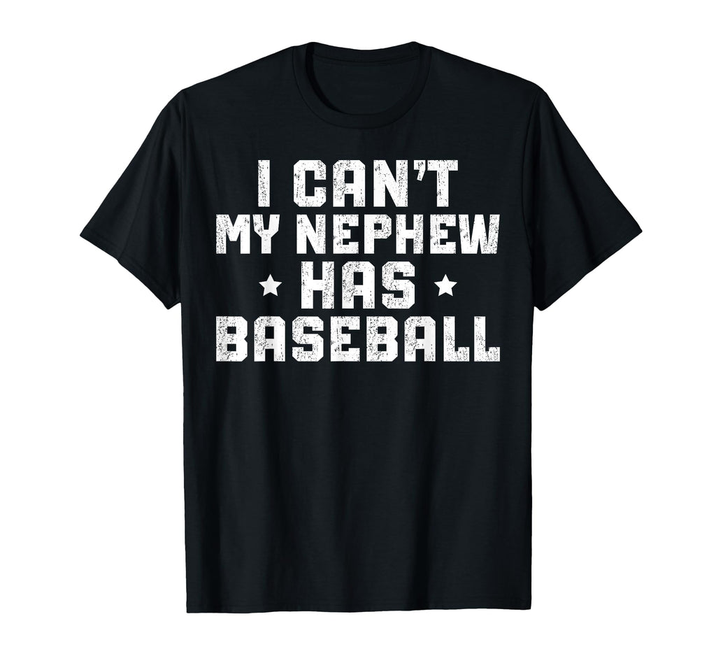 My Nephew Has Baseball Uncle Baseball T-Shirt - Graphic Print for Adults - T-Shirt, Sweatshirt, Hoodie