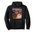 Baseball Mama Usa Flag 90S Mom Ballers Hoodie - Custom Art Print Unisex - T-Shirt, Sweatshirt, Hoodie