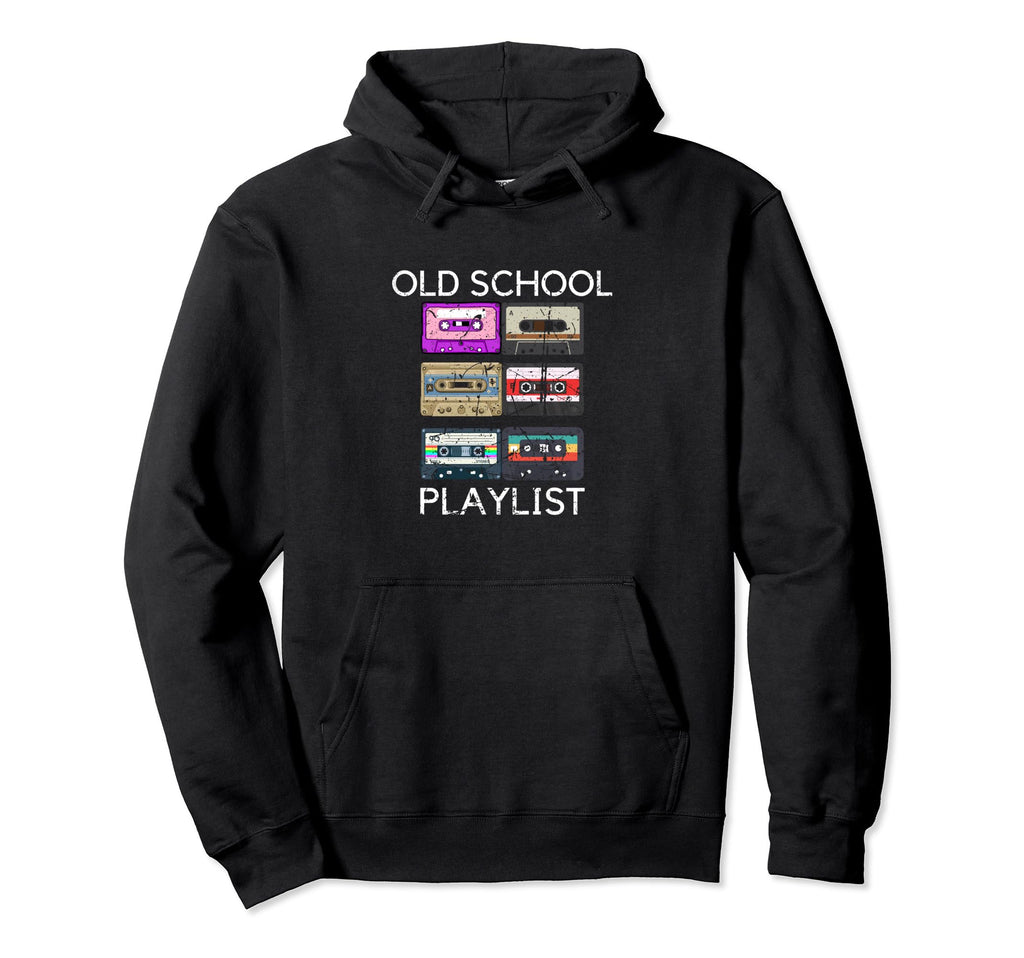 Tapes Cassette Tape School Playlist Hoodie - Trendy Graphic Men Women - T-Shirt, Sweatshirt, Hoodie