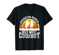 American Rodeo Wild West Cowboy Party T-Shirt - Minimalist Print Men Women - T-Shirt, Sweatshirt, Hoodie