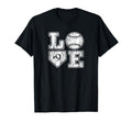 Love Baseball Softball Mom T-Shirt - Custom Art Print for Adults - T-Shirt, Sweatshirt, Hoodie