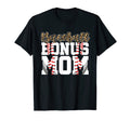 Leopard Baseball Bonus Mom Stepmother T-Shirt - Minimalist Print Unisex - T-Shirt, Sweatshirt, Hoodie