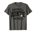 Baseball Auntie Matching Aunt Loud Proud T-Shirt - Novelty Apparel Unisex - T-Shirt, Sweatshirt, Hoodie