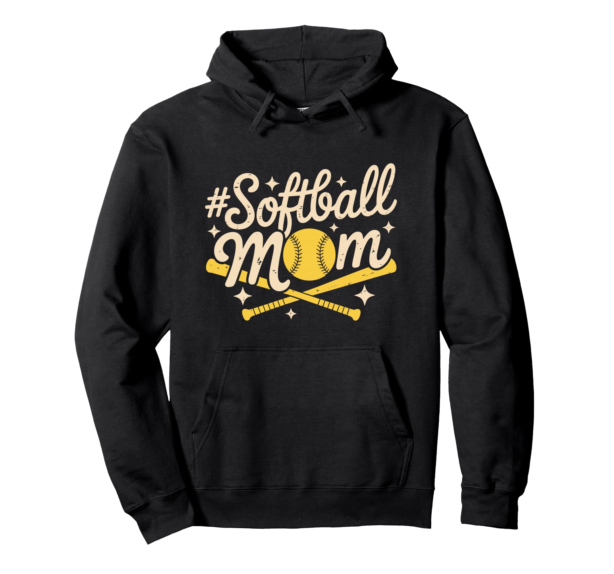 Softball Mom Baseball Sports Lover Game Hoodie - Streetwear Style Unisex - T-Shirt, Sweatshirt, Hoodie