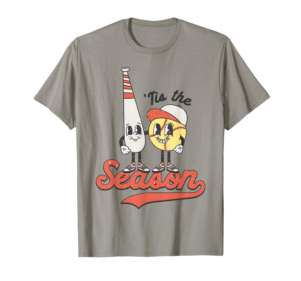 Softball Lover Tis Season Game T-Shirt - Casual Everyday Wear for Adults - T-Shirt, Sweatshirt, Hoodie