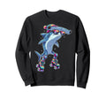 Funny Hammerhead Shark Roller Skates Sweatshirt - Trendy Graphic Men Women - T-Shirt, Sweatshirt, Hoodie