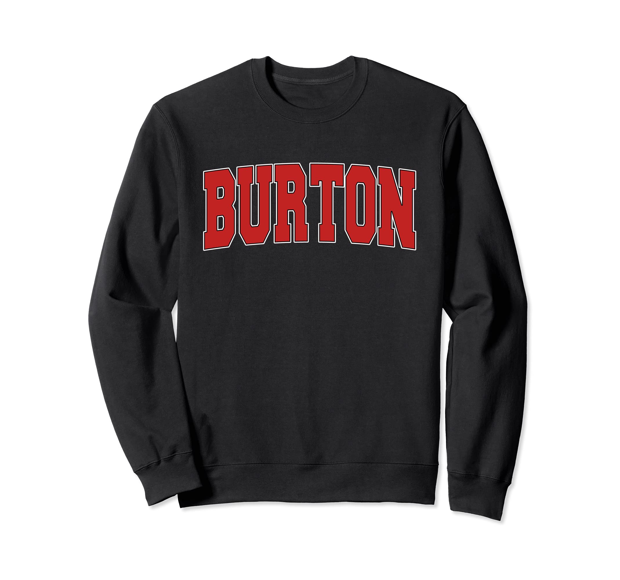 Burton Mi Michigan Varsity Usa Sweatshirt - Custom Art Print for Adults - T-Shirt, Sweatshirt, Hoodie