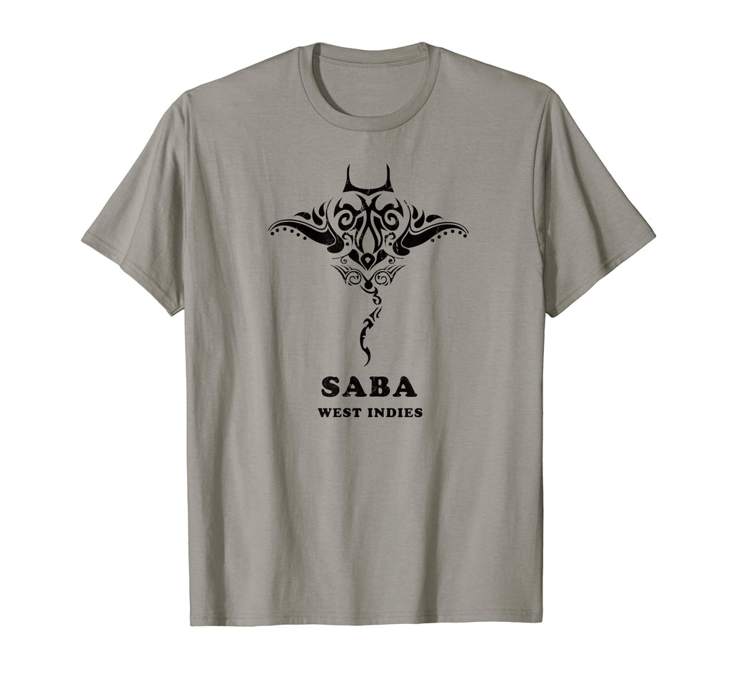 Saba West Indies Tribal Manta Ray T-Shirt - Streetwear Style Men Women - T-Shirt, Sweatshirt, Hoodie