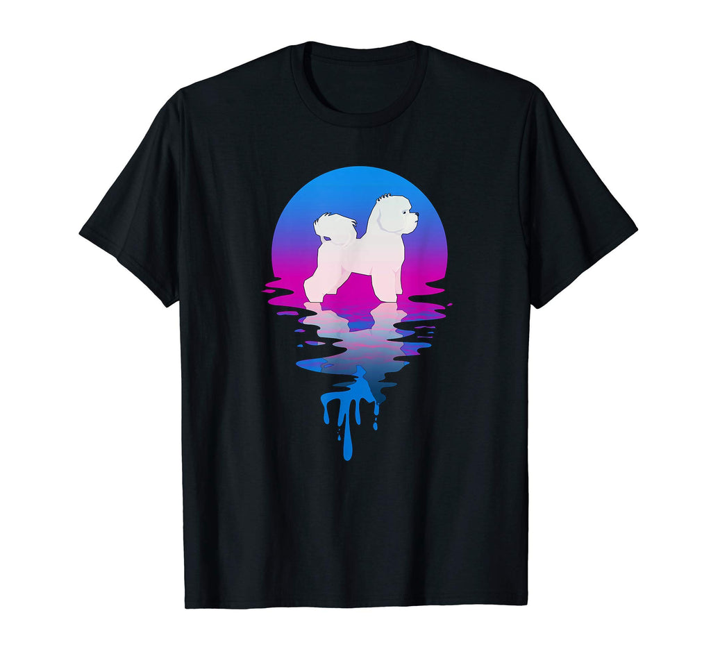 Sunset Bichon T-Shirt - Aesthetic Graphic Men Women - T-Shirt, Sweatshirt, Hoodie