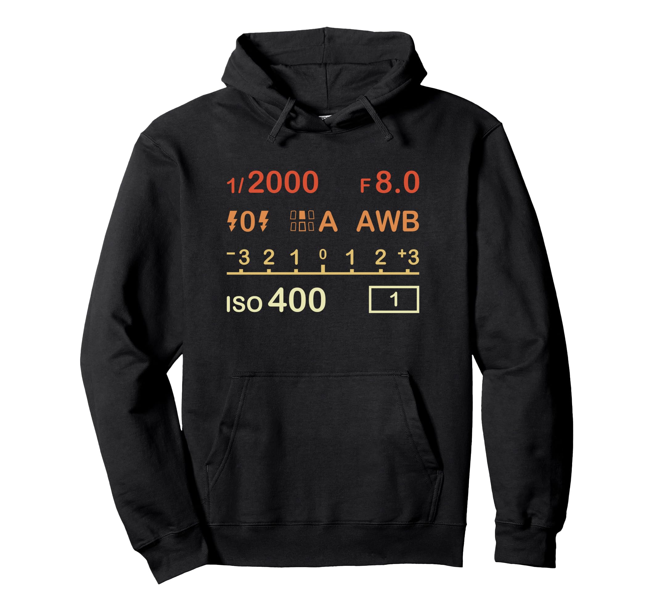 Camera Display Digital Camera Settings Hoodie - Custom Art Print Men Women - T-Shirt, Sweatshirt, Hoodie