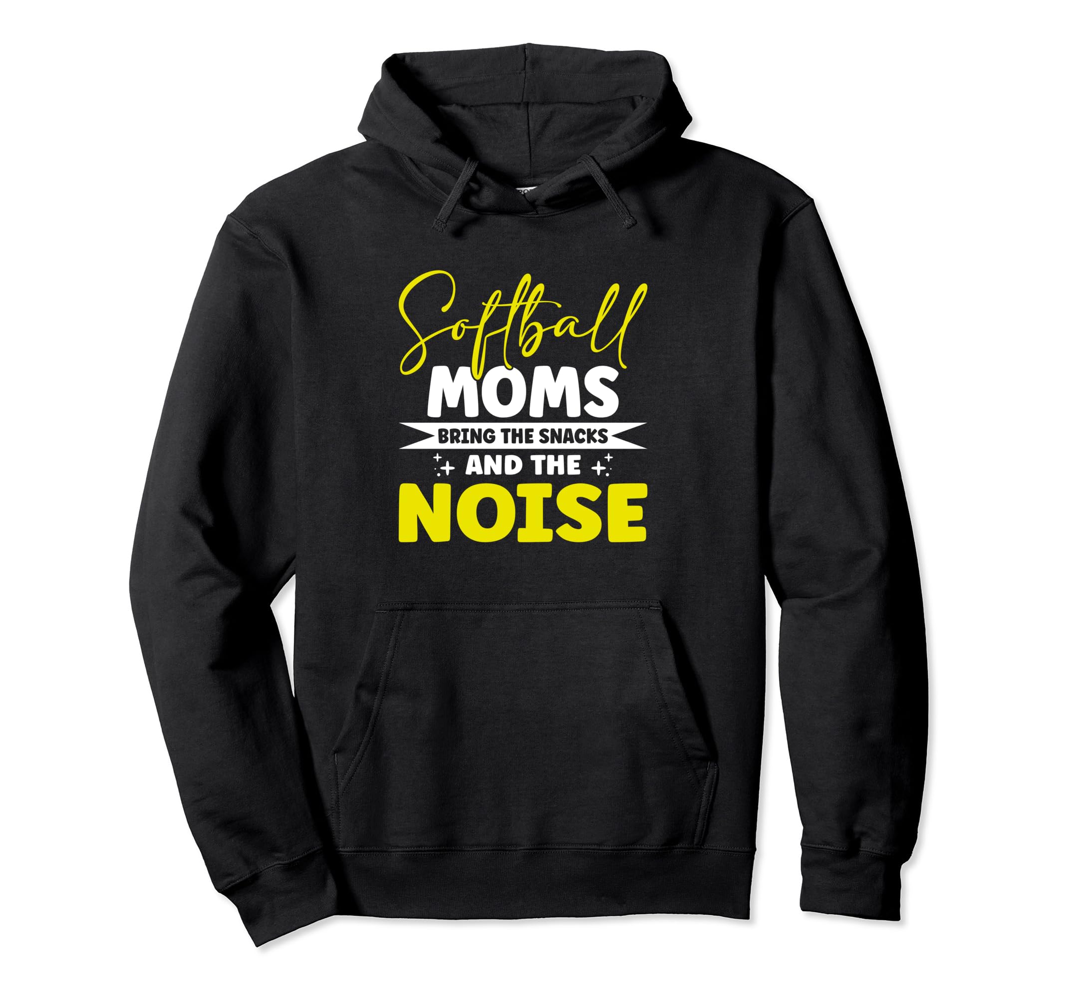 Baseball Softball Mom Hoodie - Graphic Print Unisex - T-Shirt, Sweatshirt, Hoodie