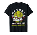 Softball Dad Like Baseball Dad Bigger T-Shirt - Novelty Apparel Men Women - T-Shirt, Sweatshirt, Hoodie