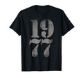 1977 Birth Year Distressed Birthday T-Shirt - Streetwear Style for Adults - T-Shirt, Sweatshirt, Hoodie