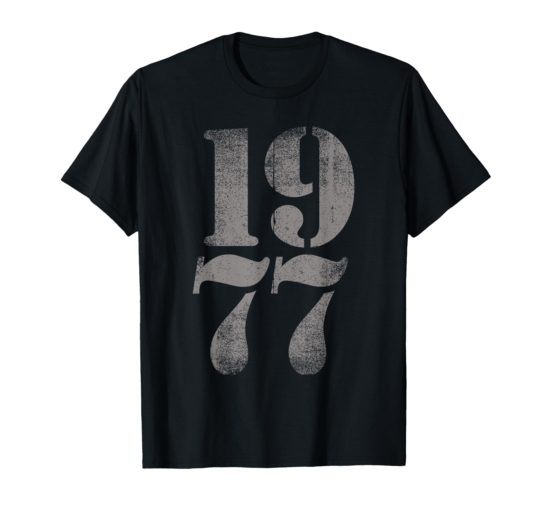 1977 Birth Year Distressed Birthday T-Shirt - Streetwear Style for Adults - T-Shirt, Sweatshirt, Hoodie