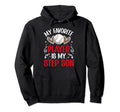 My Favorite Baseball Player Stepmom Hoodie - Aesthetic Graphic for Adults - T-Shirt, Sweatshirt, Hoodie