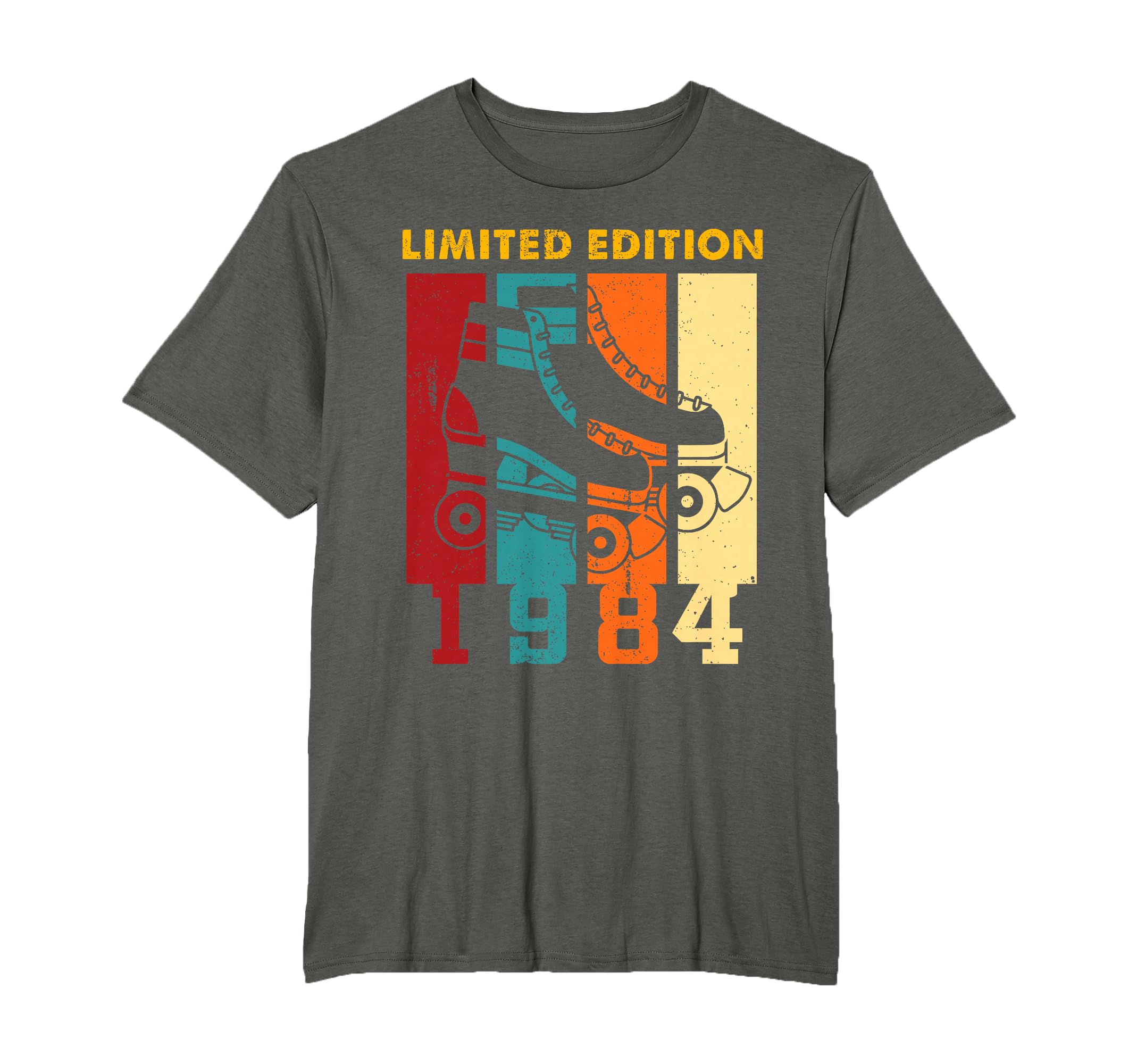 1984 Birth Year 42Nd Roller Skates T-Shirt - Graphic Print Men Women - T-Shirt, Sweatshirt, Hoodie