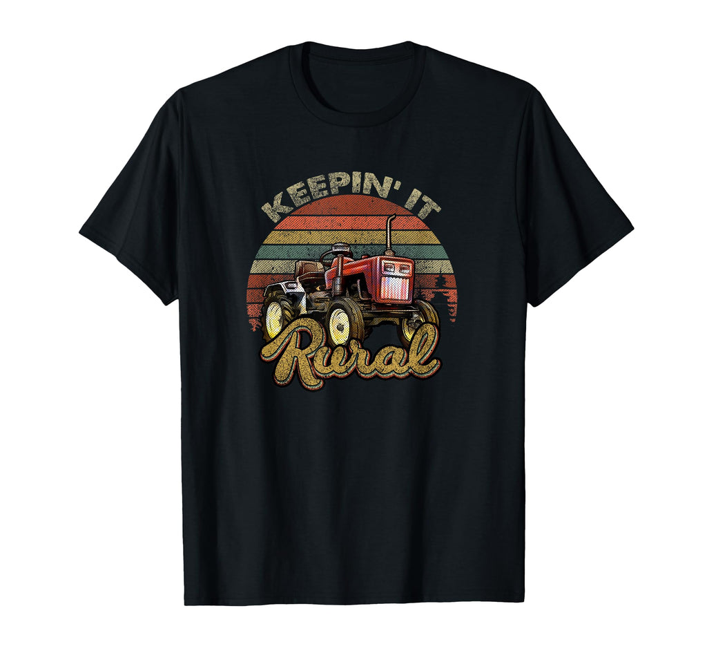 Bdaz Keepin It Rural Distressed Local T-Shirt - Novelty Apparel Men Women - T-Shirt, Sweatshirt, Hoodie