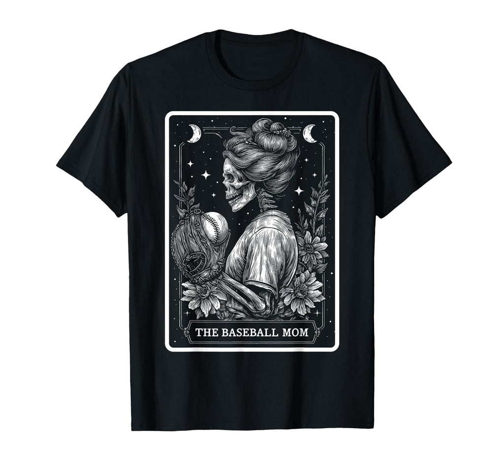 Baseball Mom Mama Mothers Day Tarot T-Shirt - Streetwear Style for Adults - T-Shirt, Sweatshirt, Hoodie