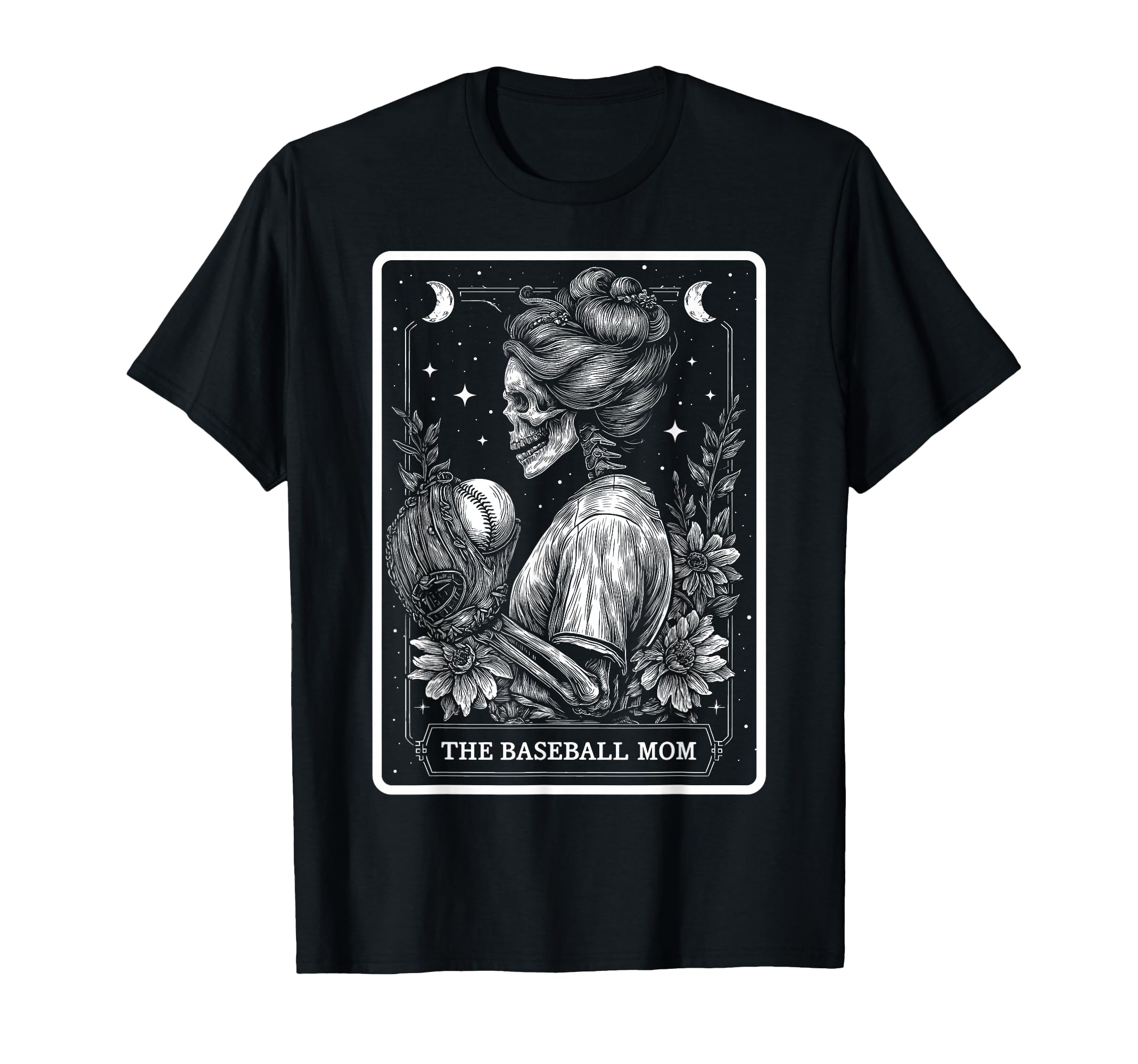 Baseball Mom Mama Mothers Day Tarot T-Shirt - Streetwear Style for Adults - T-Shirt, Sweatshirt, Hoodie
