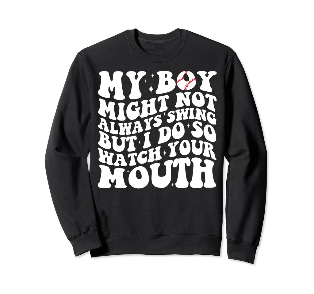 Groovy My Might Not Always Swing Sweatshirt - Trendy Graphic Unisex - T-Shirt, Sweatshirt, Hoodie