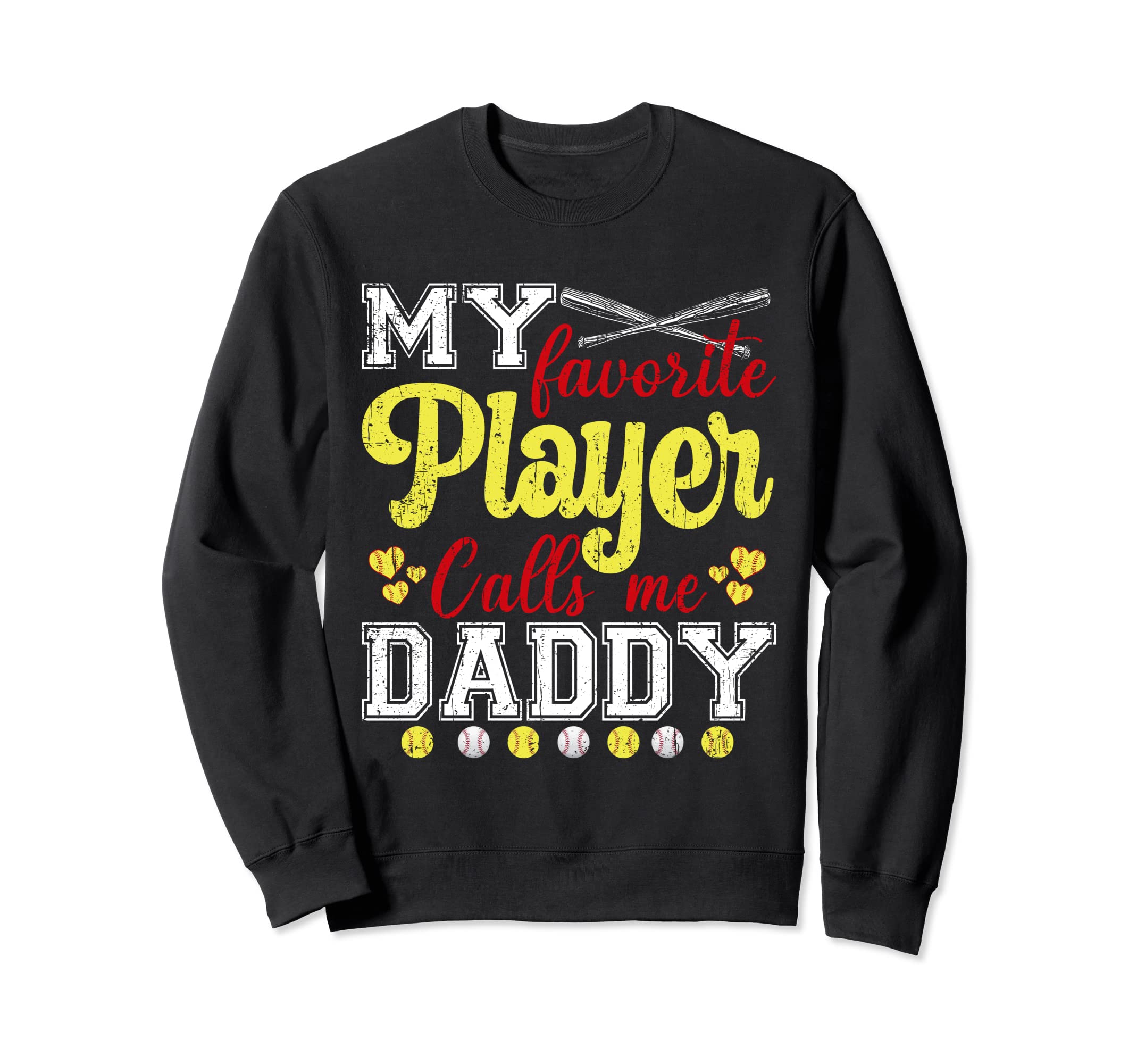 My Favorite Baseball Player Calls Sweatshirt - Aesthetic Graphic Men Women - T-Shirt, Sweatshirt, Hoodie
