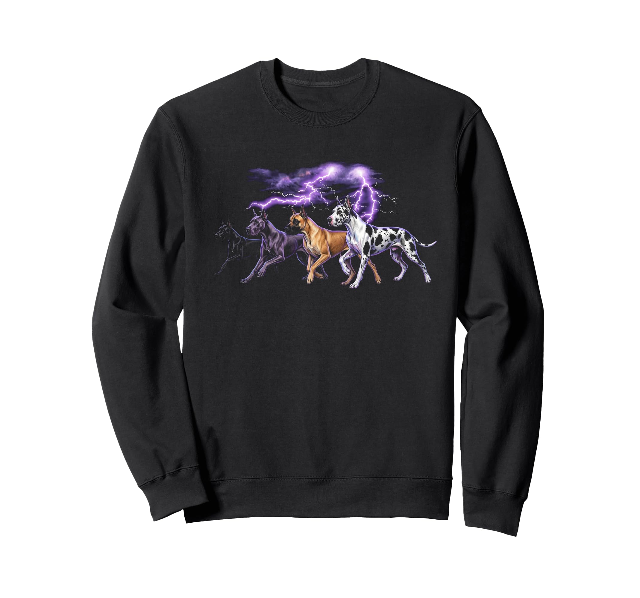 Great Dane 90S Dog Lover Great Dane Owner Sweatshirt - Graphic Print Unisex - T-Shirt, Sweatshirt, Hoodie