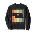 Nebraska Home Sweet Home Distressed Sweatshirt - Novelty Apparel Men Women - T-Shirt, Sweatshirt, Hoodie