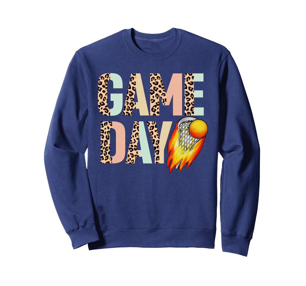 Leopard Lacrosse Mom Shirts Sweatshirt - Casual Everyday Wear Men Women - T-Shirt, Sweatshirt, Hoodie