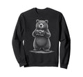 Bear Photographer Camera Photography Sweatshirt - Graphic Print Men Women - T-Shirt, Sweatshirt, Hoodie