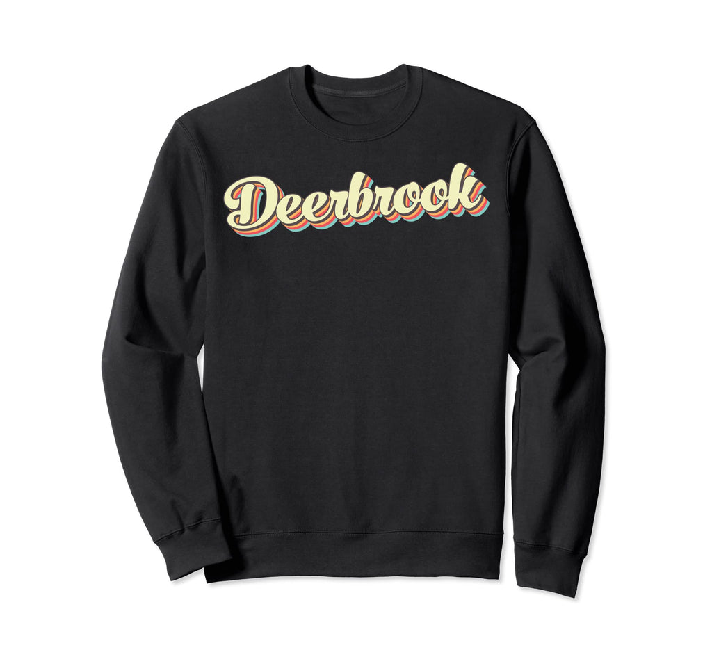 Deerbrook Art Baseball Font Sweatshirt - Fun Novelty Design for Adults - T-Shirt, Sweatshirt, Hoodie
