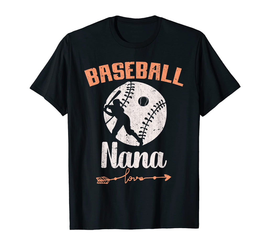 Baseball Nana Baseball Player Grandma T-Shirt - Unique Graphic for Adults - T-Shirt, Sweatshirt, Hoodie