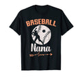 Baseball Nana Baseball Player Grandma T-Shirt - Unique Graphic for Adults - T-Shirt, Sweatshirt, Hoodie