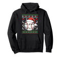 Baseball Lover Santa Baseball Family Funny Hoodie - Graphic Print Unisex - T-Shirt, Sweatshirt, Hoodie