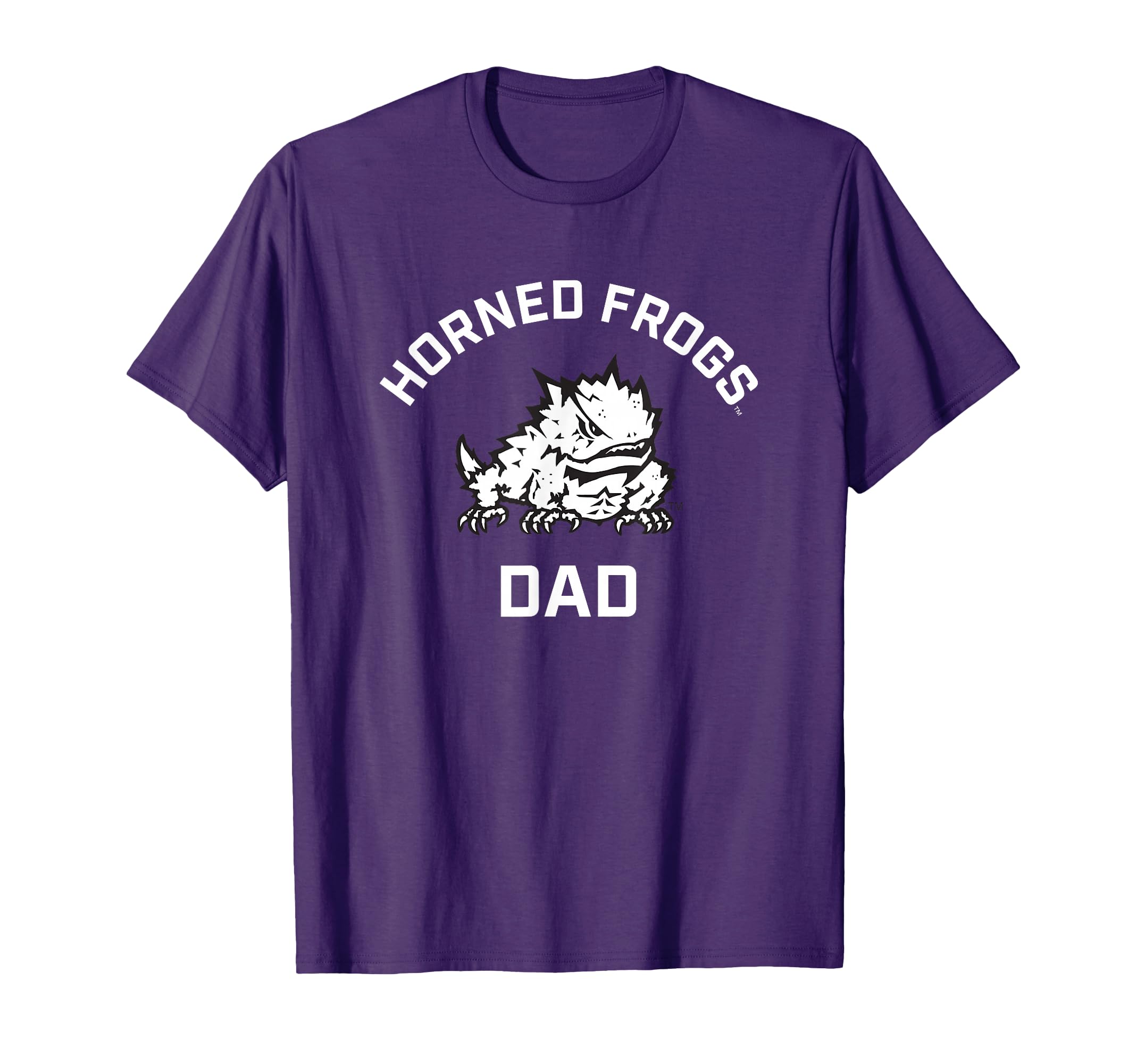 Tcu Horned Frogs Arched Dad T-Shirt - Streetwear Style for Adults - T-Shirt, Sweatshirt, Hoodie