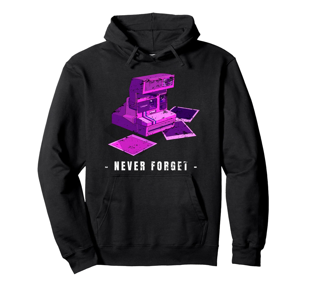 Camera 80S Photography Lover Photographer Hoodie - Streetwear Style Unisex - T-Shirt, Sweatshirt, Hoodie